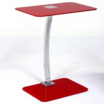 table d'appoint rouge