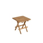 table d'appoint teck