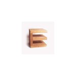 table de chevet en forme de e