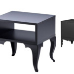 table de chevet fer forge ikea