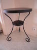 table de chevet fer forge ikea