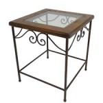table de chevet fer forge ikea