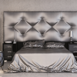 tete de lit tapissee