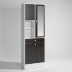 armoire salle de bain bac a linge integre