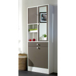 armoire salle de bain bac a linge integre