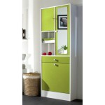 armoire salle de bain bac a linge integre