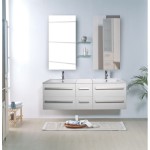 armoire salle de bain blanc