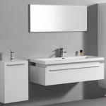 armoire salle de bain blanc