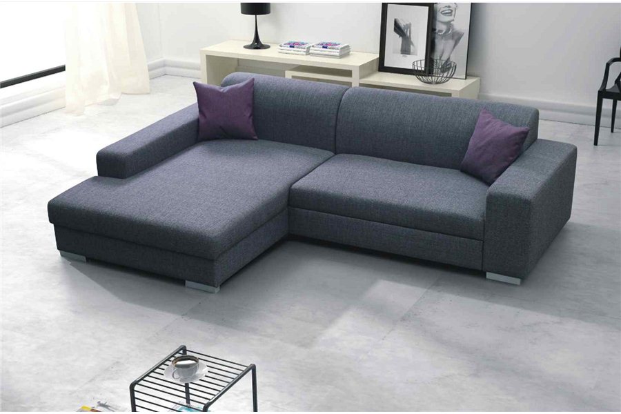 canape d'angle tissu convertible