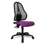 chaise de bureau mauve