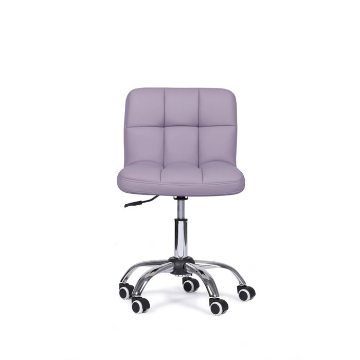 chaise de bureau mauve