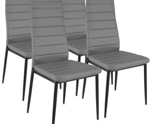 chaise de cuisine grise