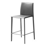 chaise haute cuisine grise
