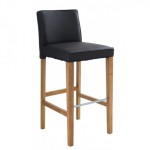 chaise haute cuisine grise