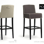 chaise haute cuisine grise