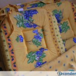 galette de chaise et nappe assortie