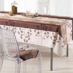 galette de chaise et nappe assortie