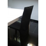 housse de chaise grise pas cher