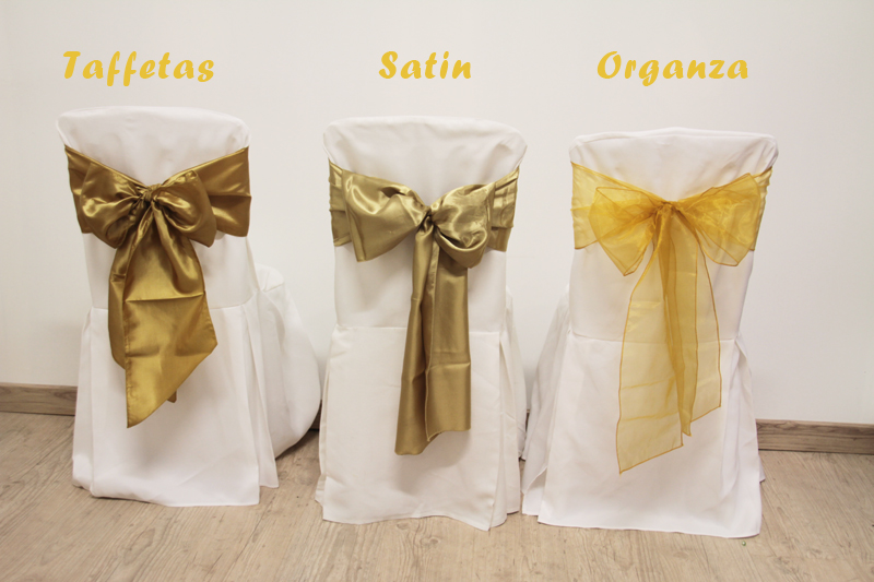 housse de chaise organza