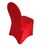 housse de chaise rouge