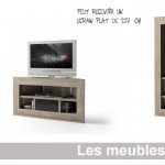 meuble haut d'angle pour tv