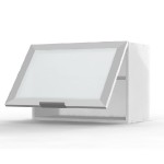 meuble haut salle de bain 1 porte