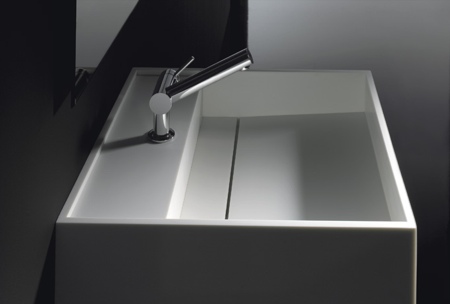 meuble vasque corian