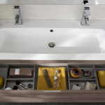 meuble vasque etroit