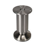 pieds de lit inox