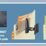 support mural tv orientable placo