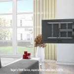 support mural tv orientable placo