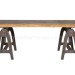 table a manger bois et metal