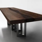 table a manger design bois