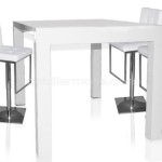 table a manger haute extensible