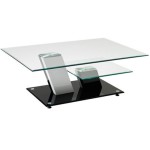 table basse en verre