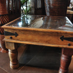 table basse indienne