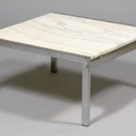 table basse knoll marbre