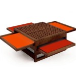 table basse orange