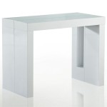 table console blanc