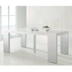 table console blanc