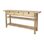 table console ikea en bois