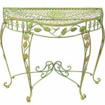 table console pour jardin