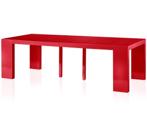 table console rouge