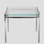 table console transparente