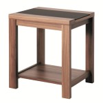 table d'appoint noyer
