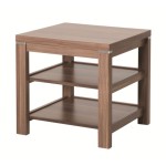 table d'appoint noyer