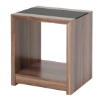 table d'appoint noyer
