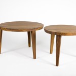 table d'appoint noyer