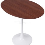 table d'appoint ovale