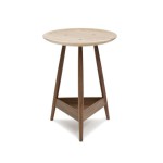 table d'appoint ronde en bois